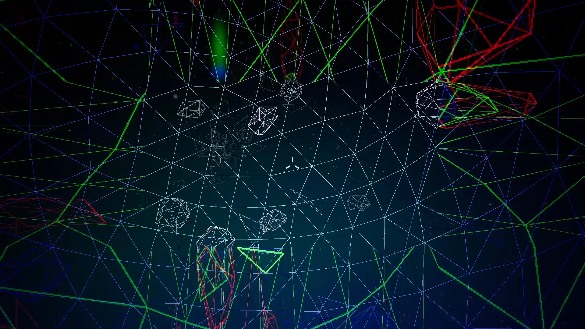 Изображение игры: Glassteroids