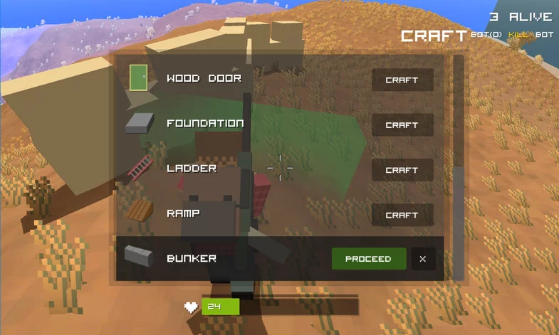 Изображение игры: Pixel Royale