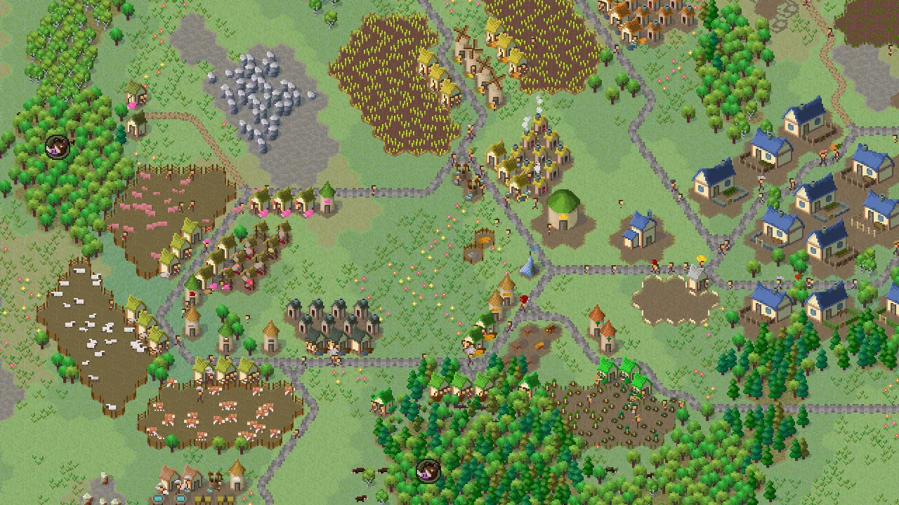 Изображение игры: MicroTown