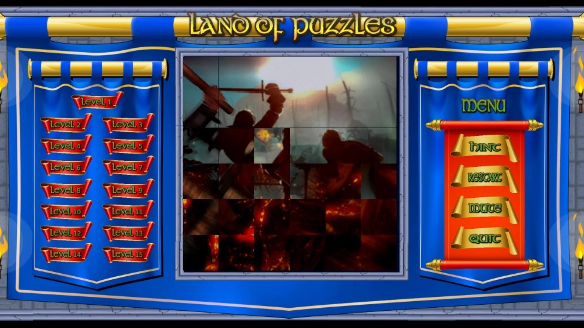 Изображение игры: Land of Puzzles: Battles