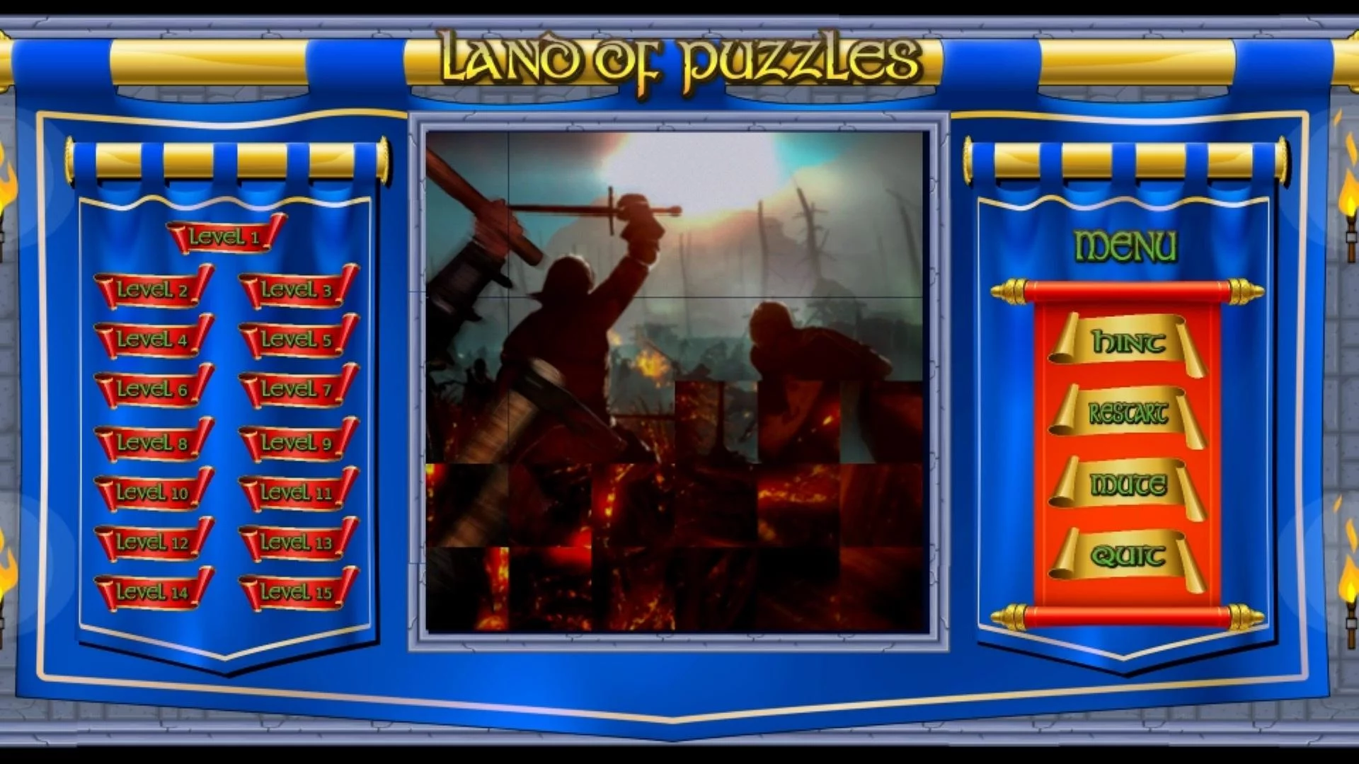Изображение игры: Land of Puzzles: Battles