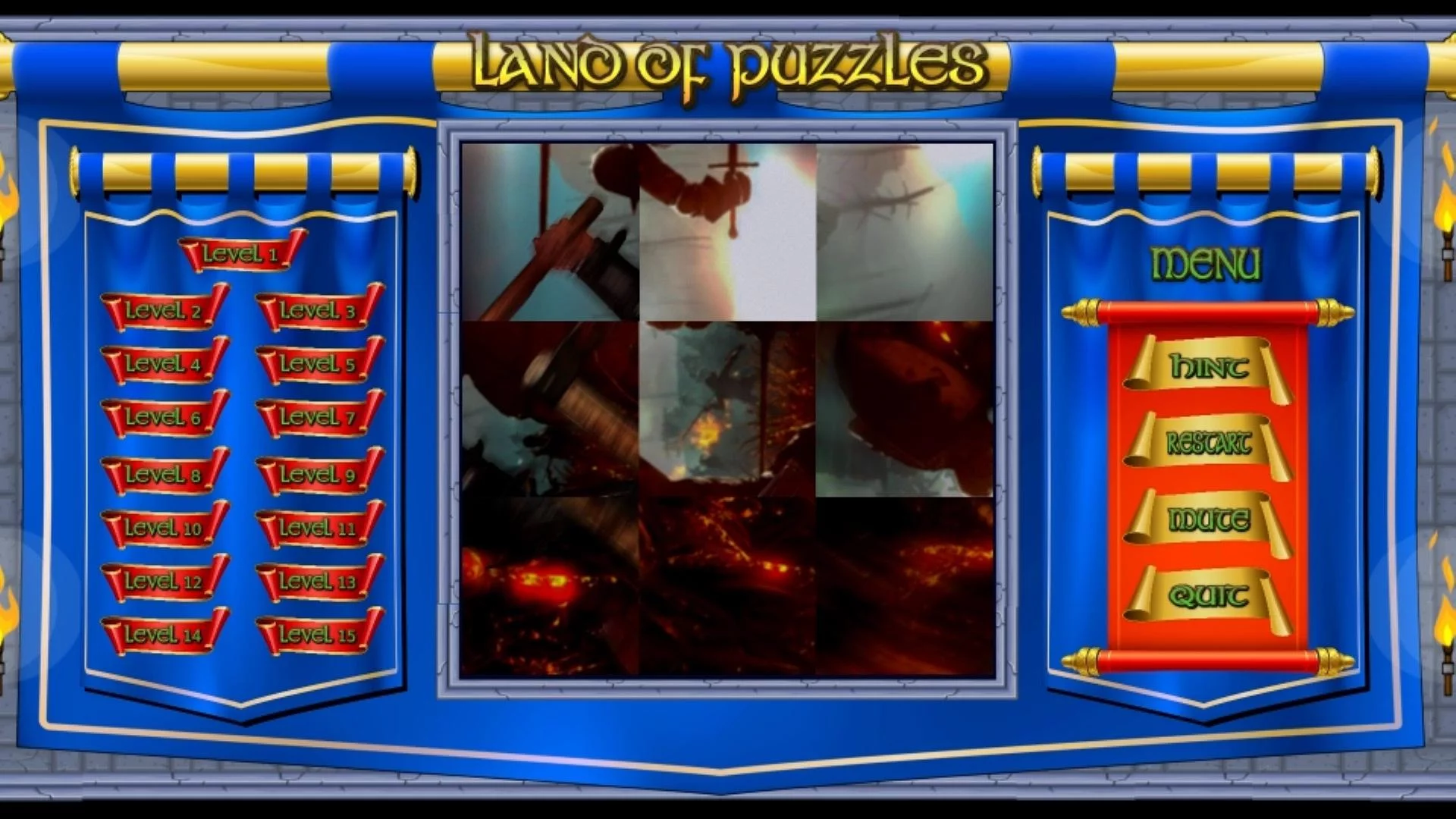 Изображение игры: Land of Puzzles: Battles
