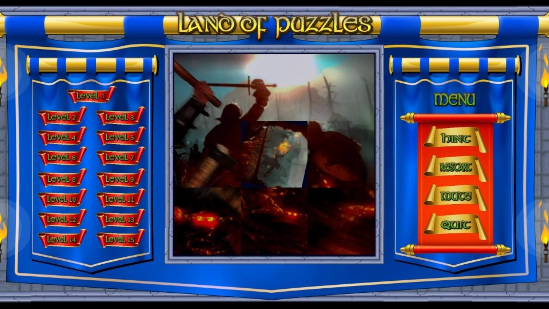 Изображение игры: Land of Puzzles: Battles