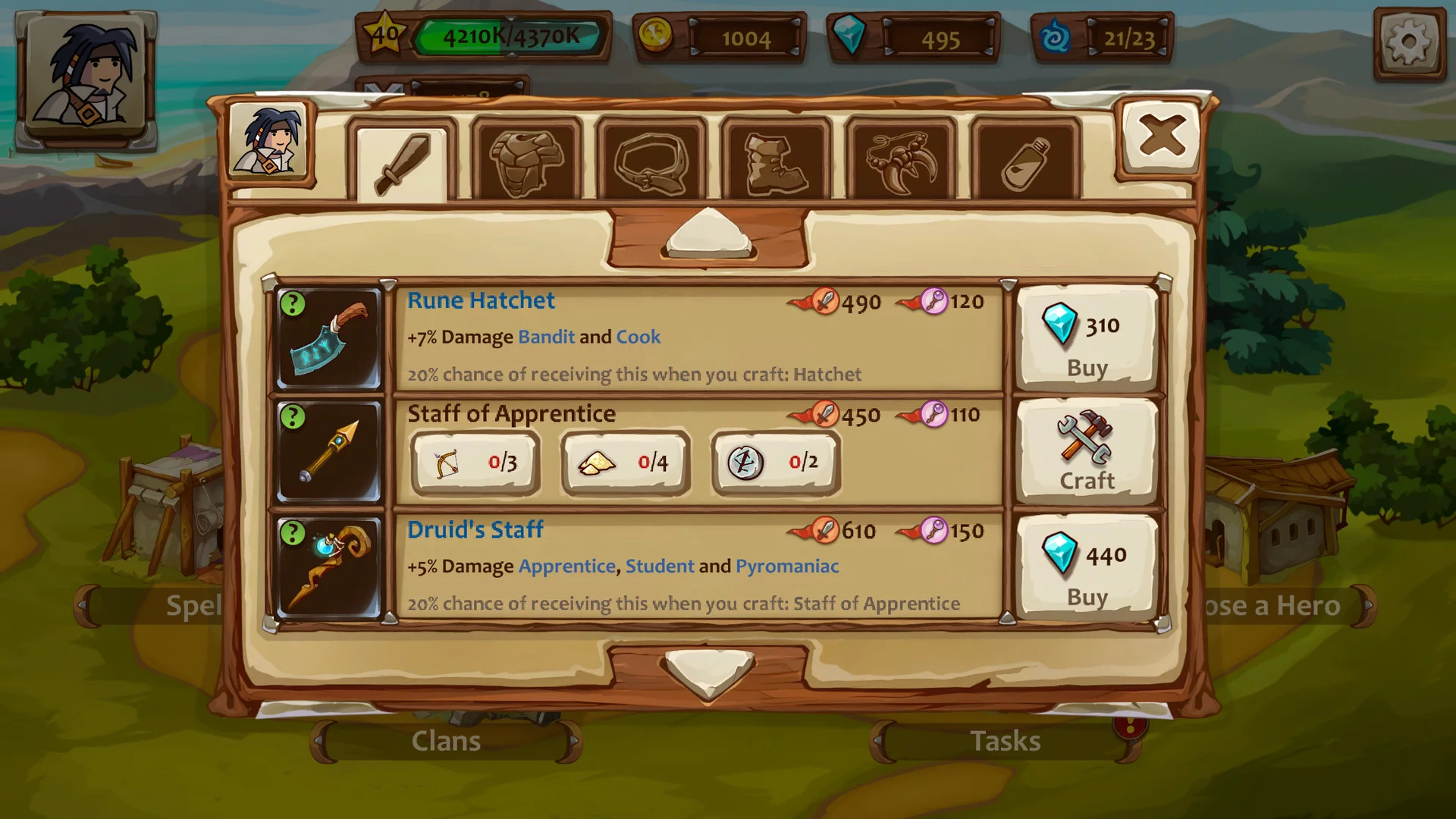 Изображение игры: Braveland Heroes