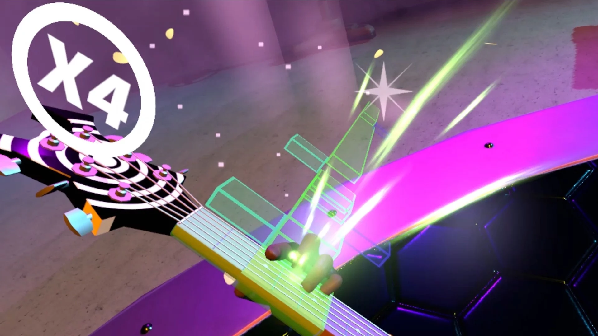 Изображение игры: RIFF VR for Arcades