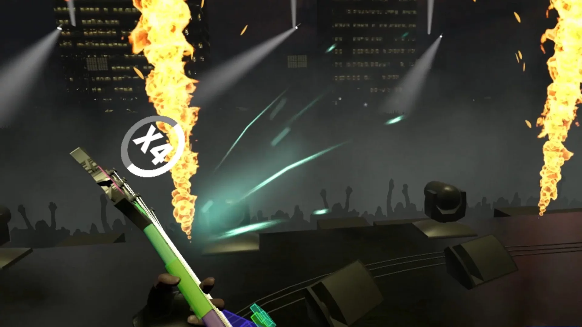Изображение игры: RIFF VR for Arcades