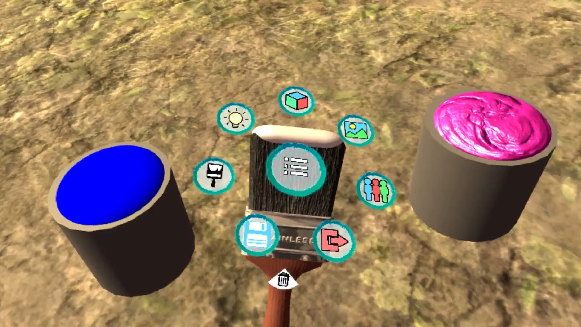 Изображение игры: RIFF VR for Arcades