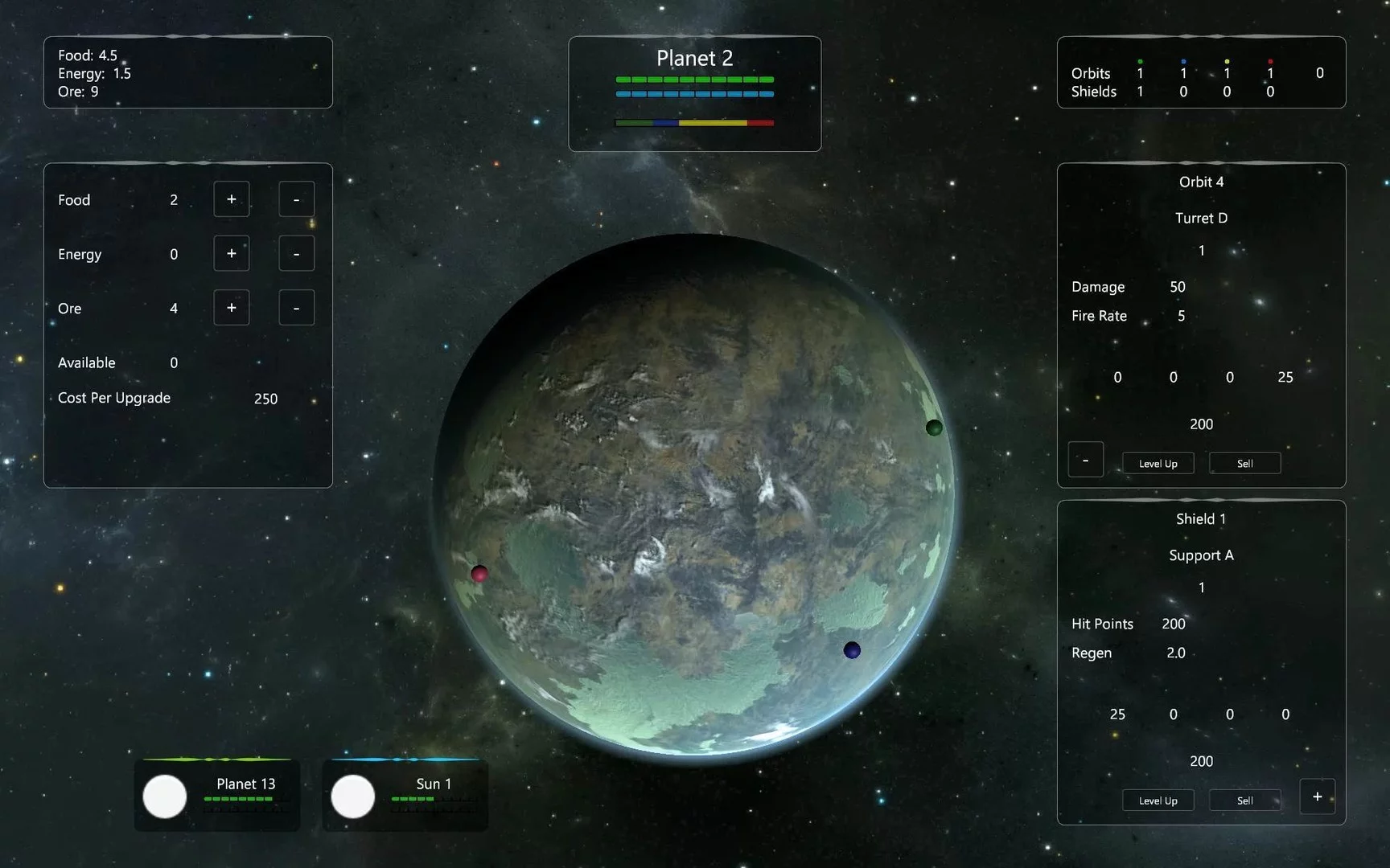 Изображение игры: Cosmos Defense