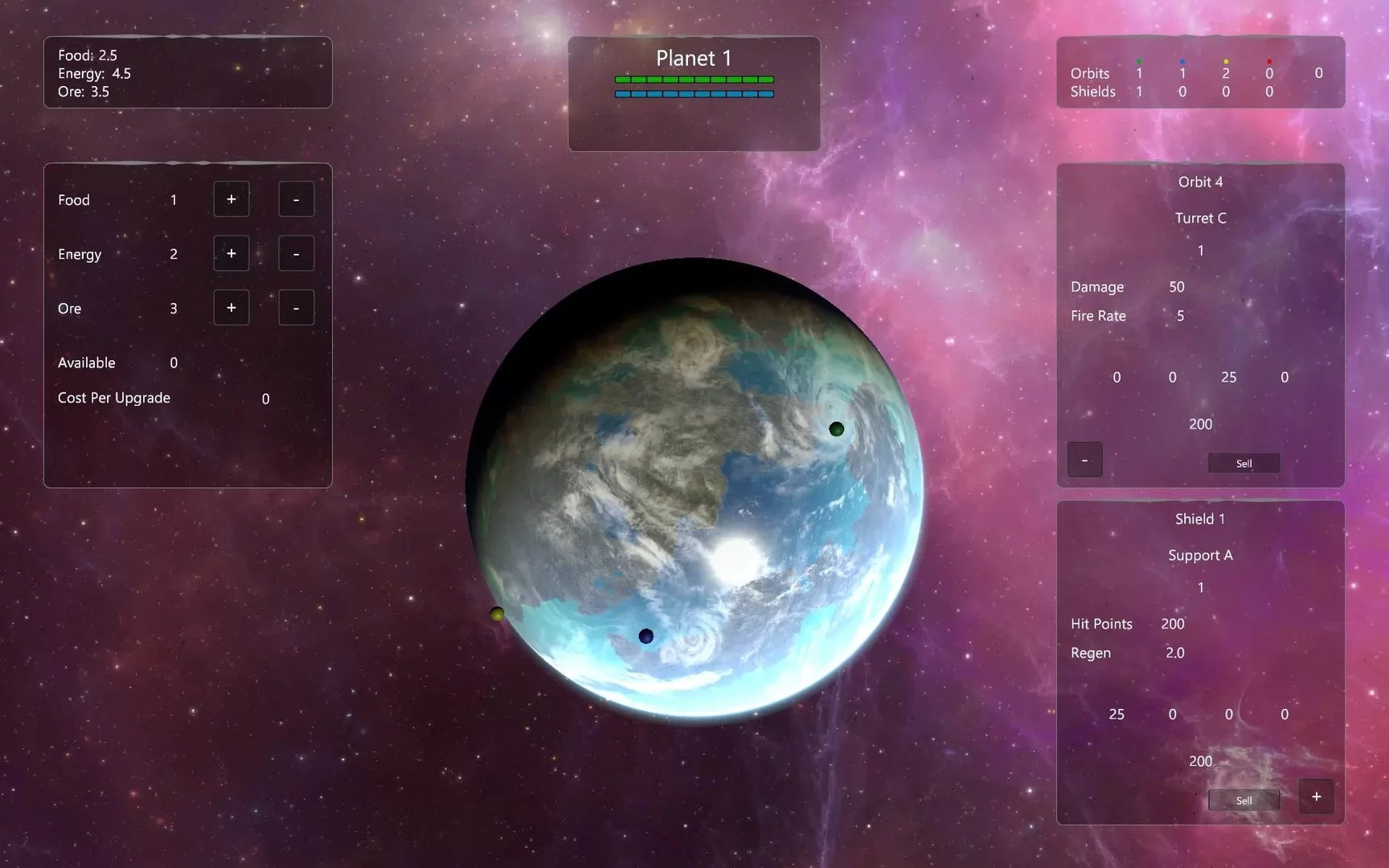 Изображение игры: Cosmos Defense