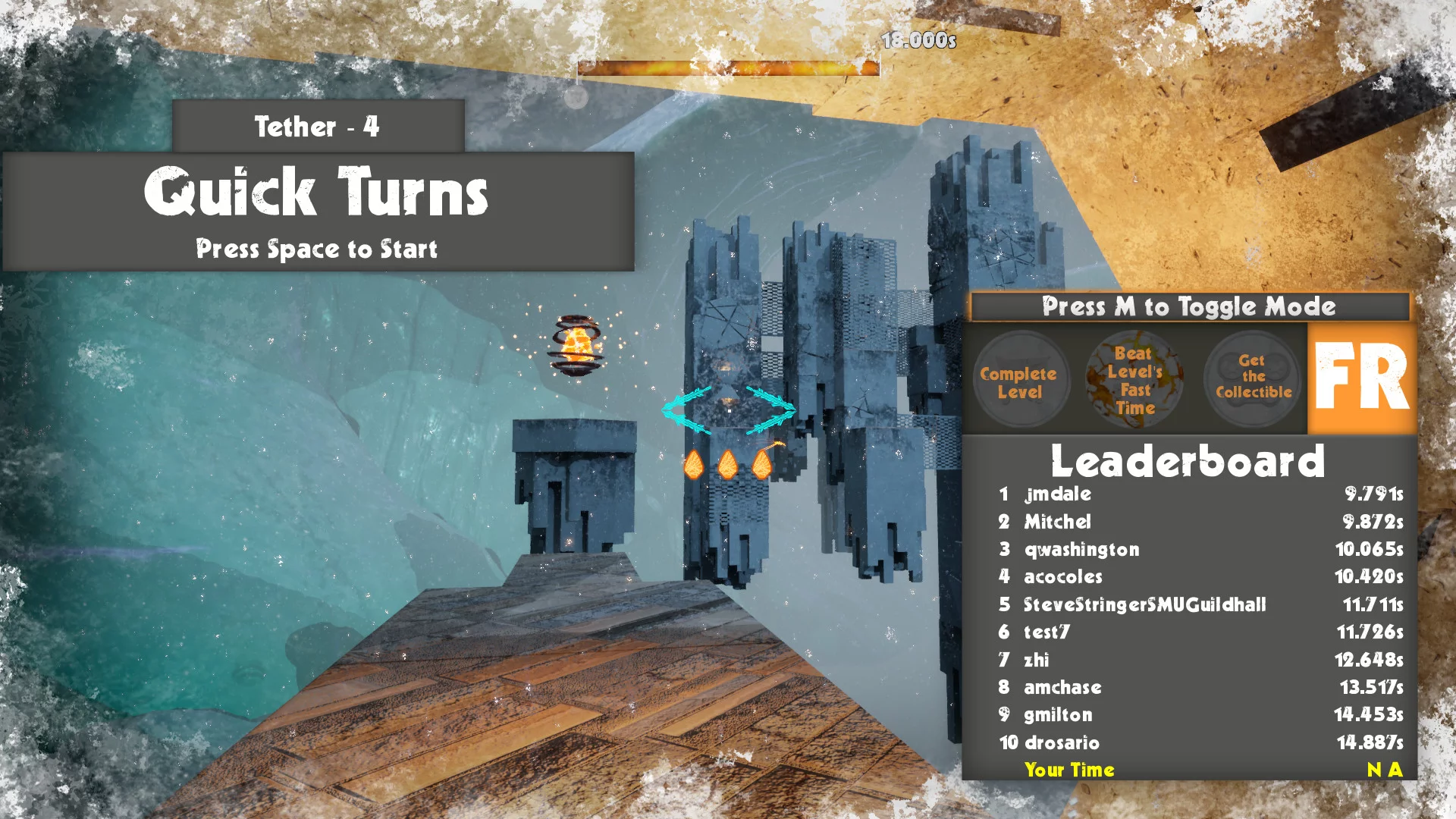 Изображение игры: FrostRunner