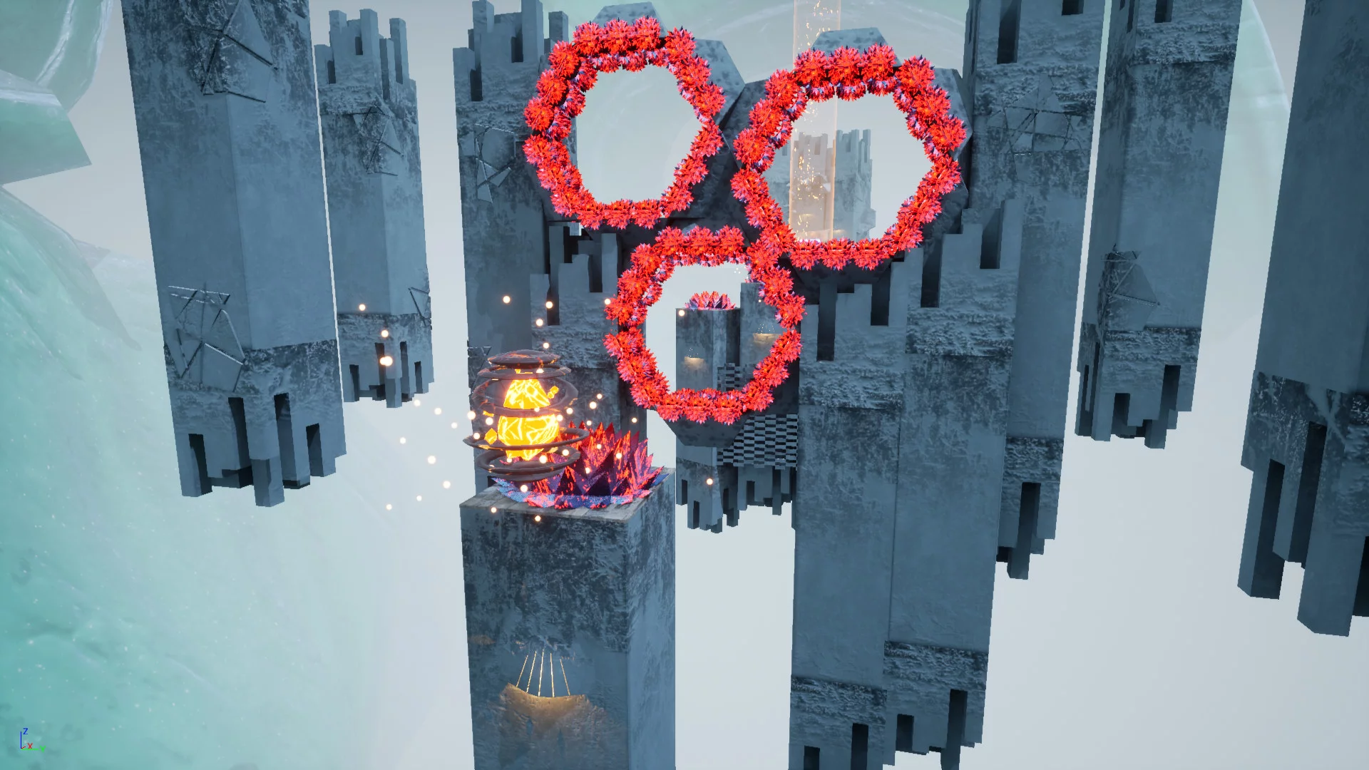Изображение игры: FrostRunner