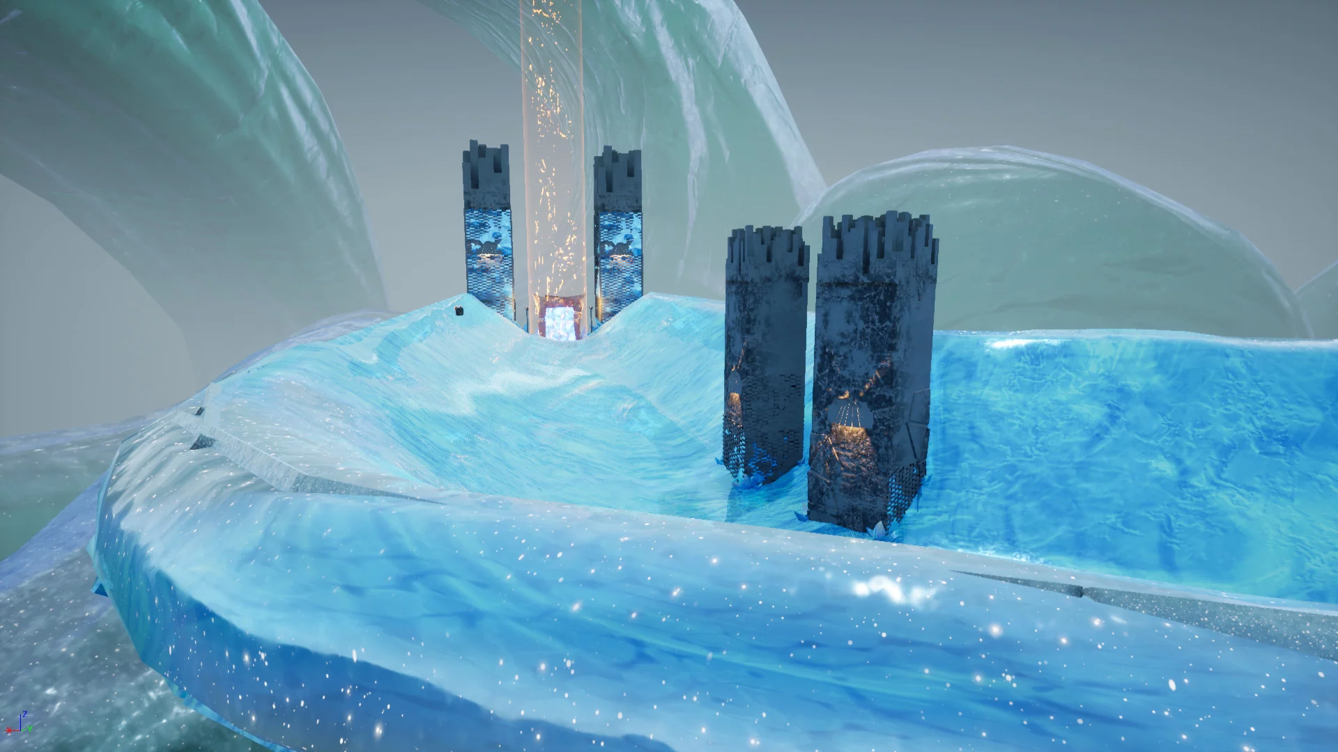 Изображение игры: FrostRunner