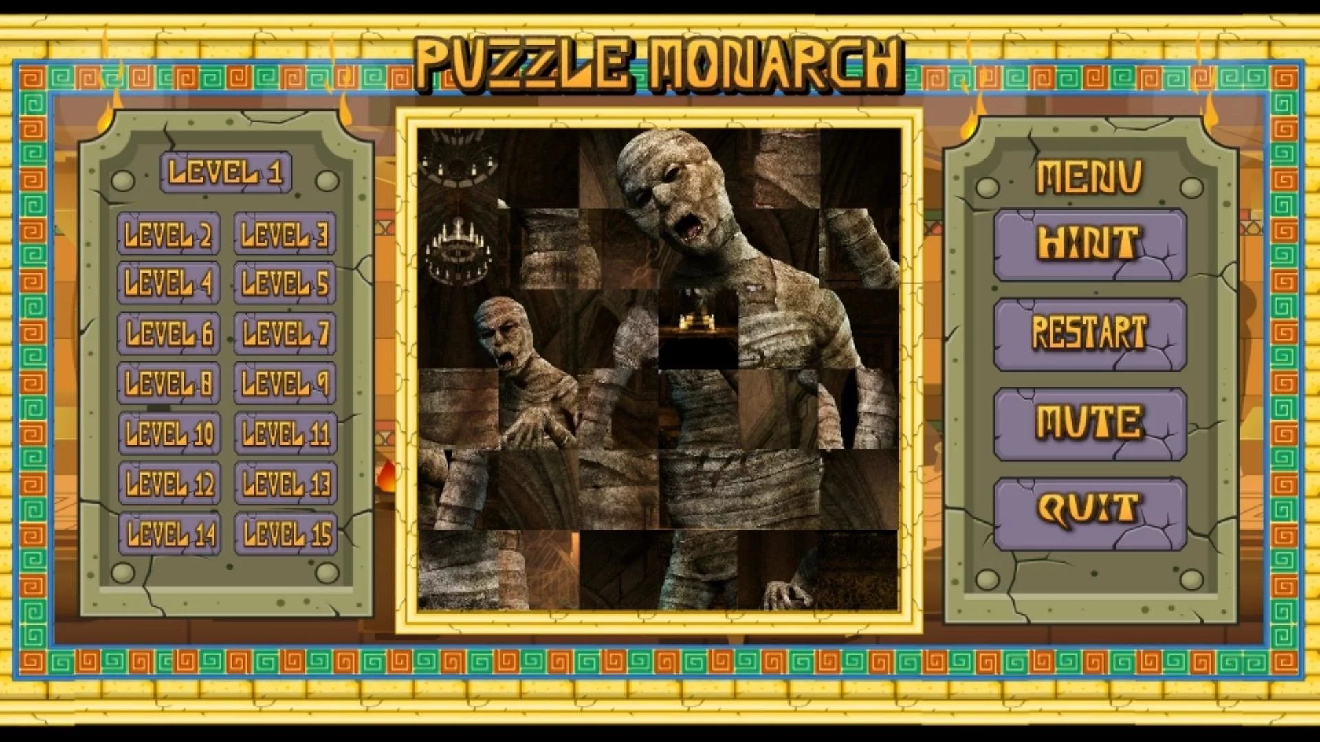 Изображение игры: Puzzle Monarch: Mummy