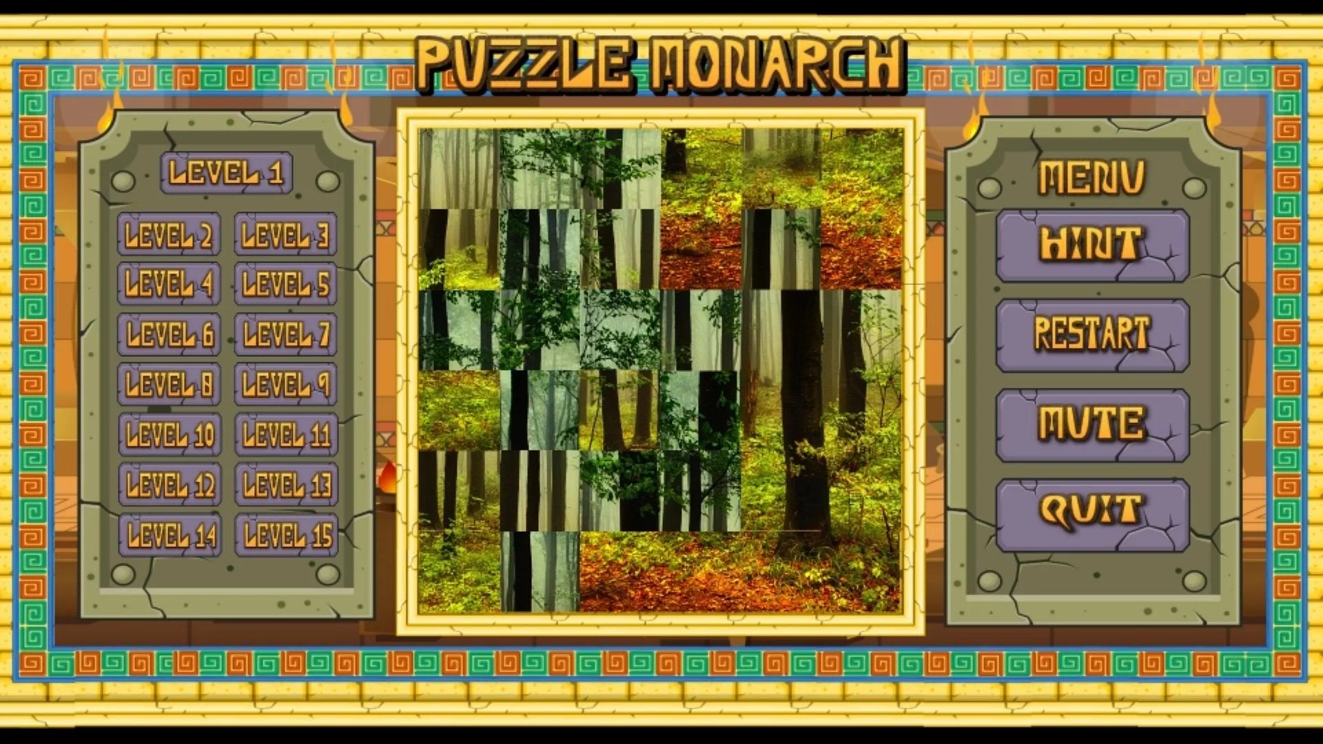 Изображение игры: Puzzle Monarch: Forests