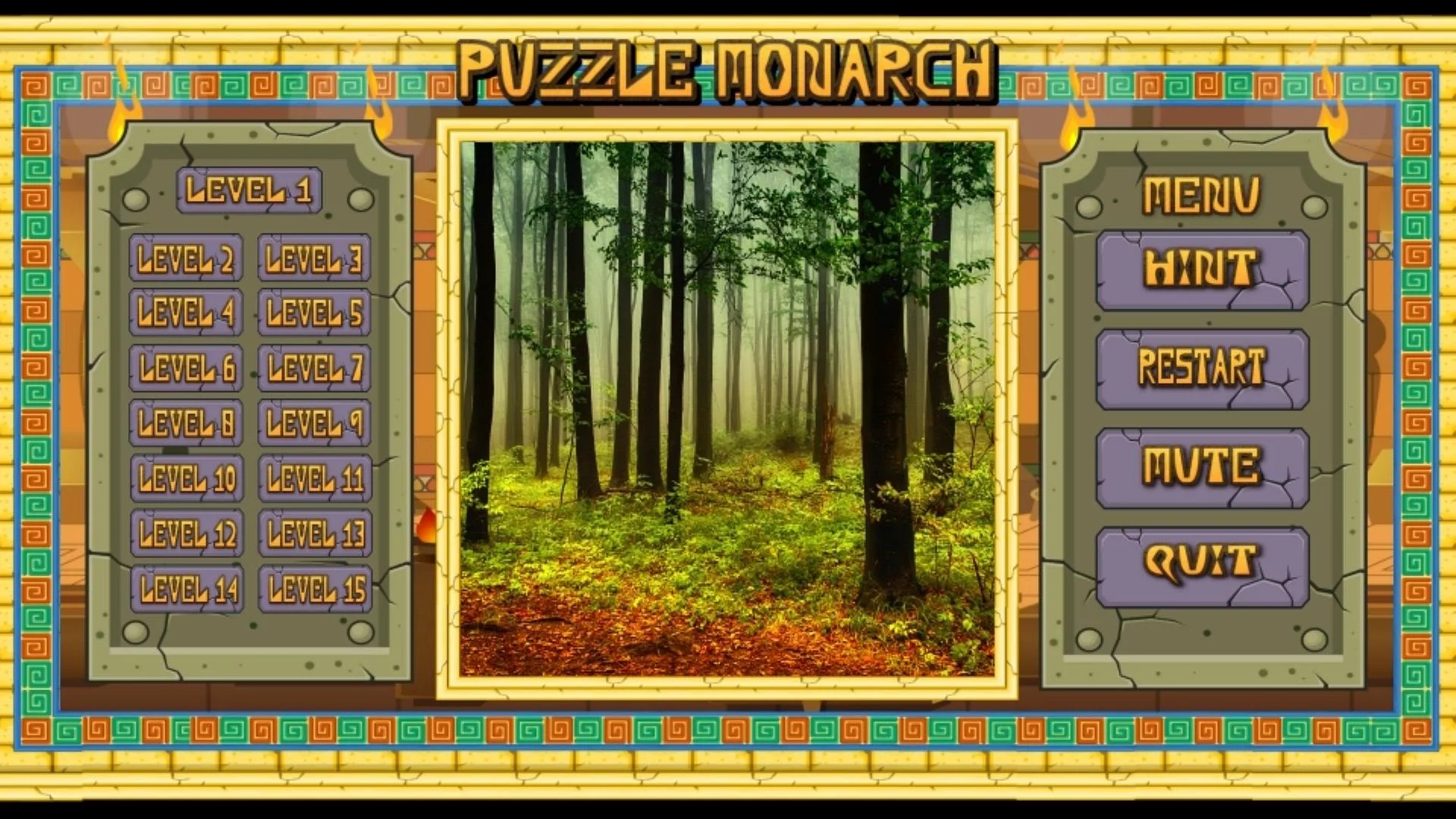 Изображение игры: Puzzle Monarch: Forests