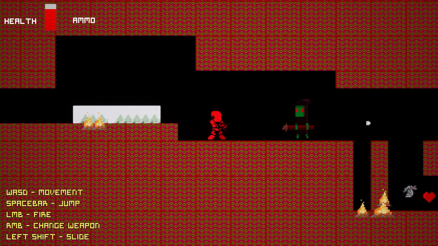 Изображение игры: Pixel Robot Hunter