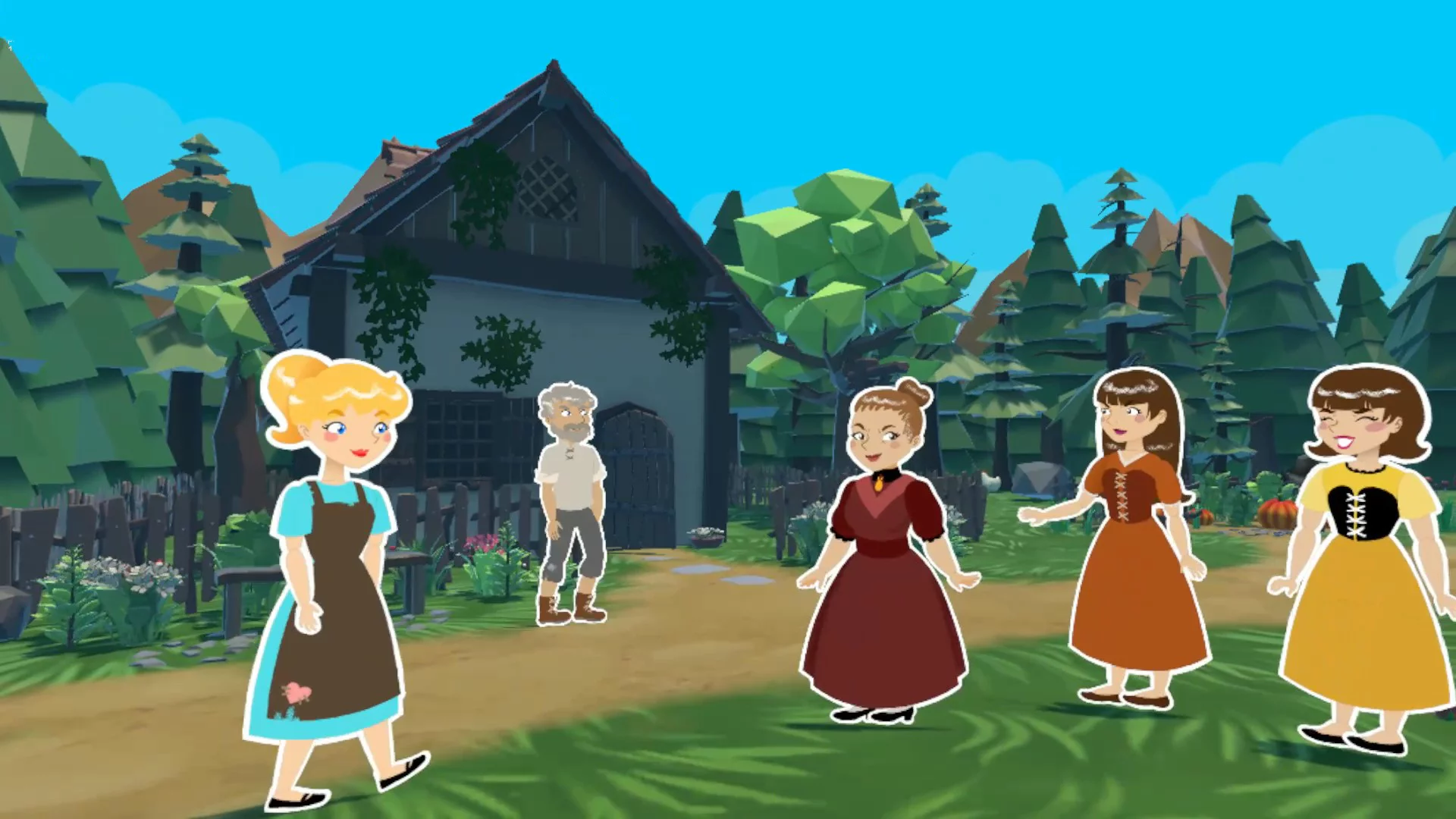 Изображение игры: Cinderella VR