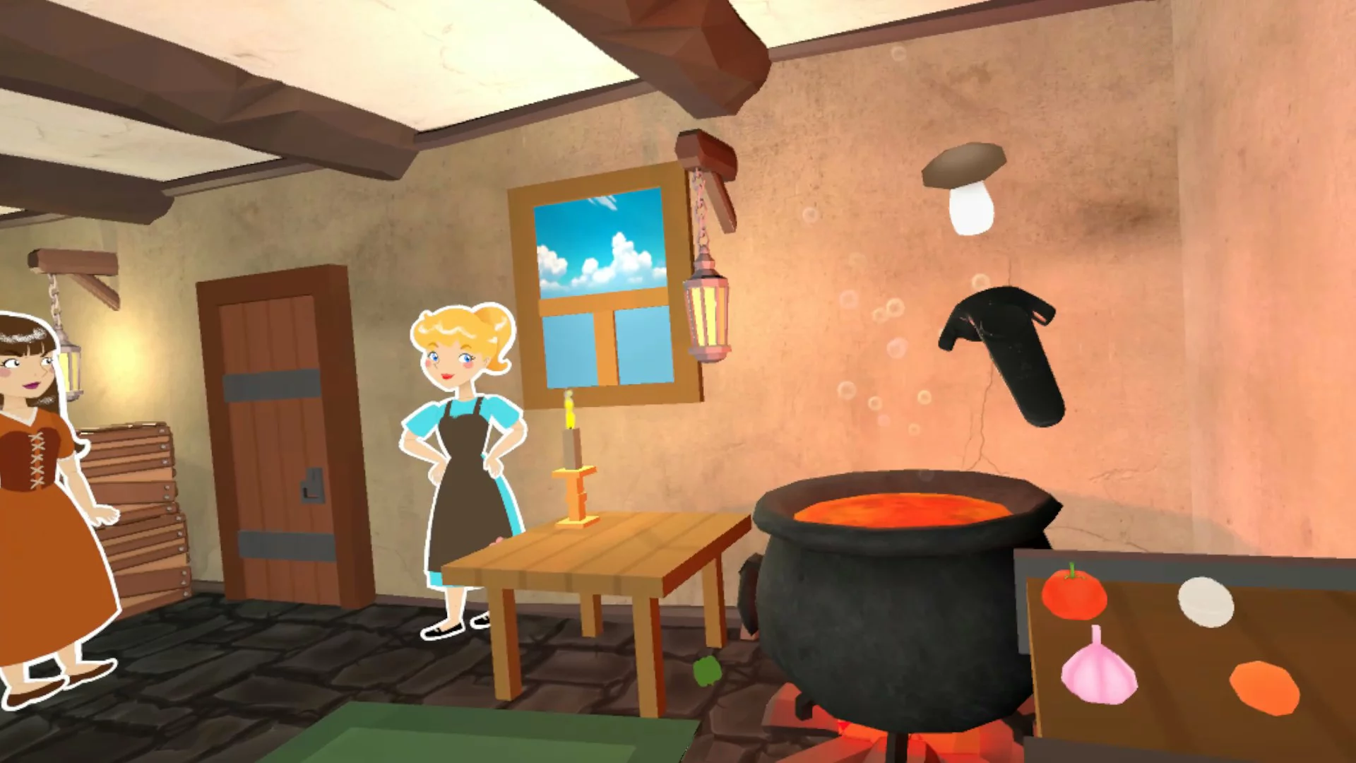 Изображение игры: Cinderella VR