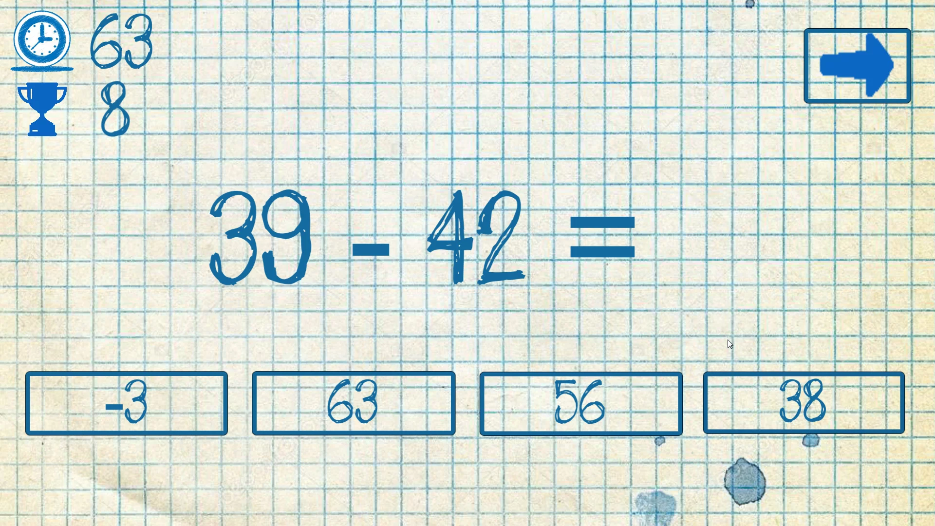 Изображение игры: The young mathematician: Easy difficulty