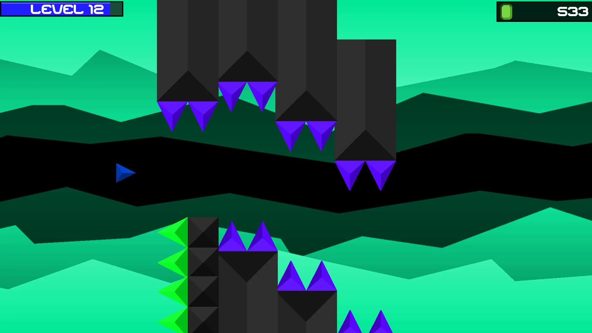 Изображение игры: Cave Racer