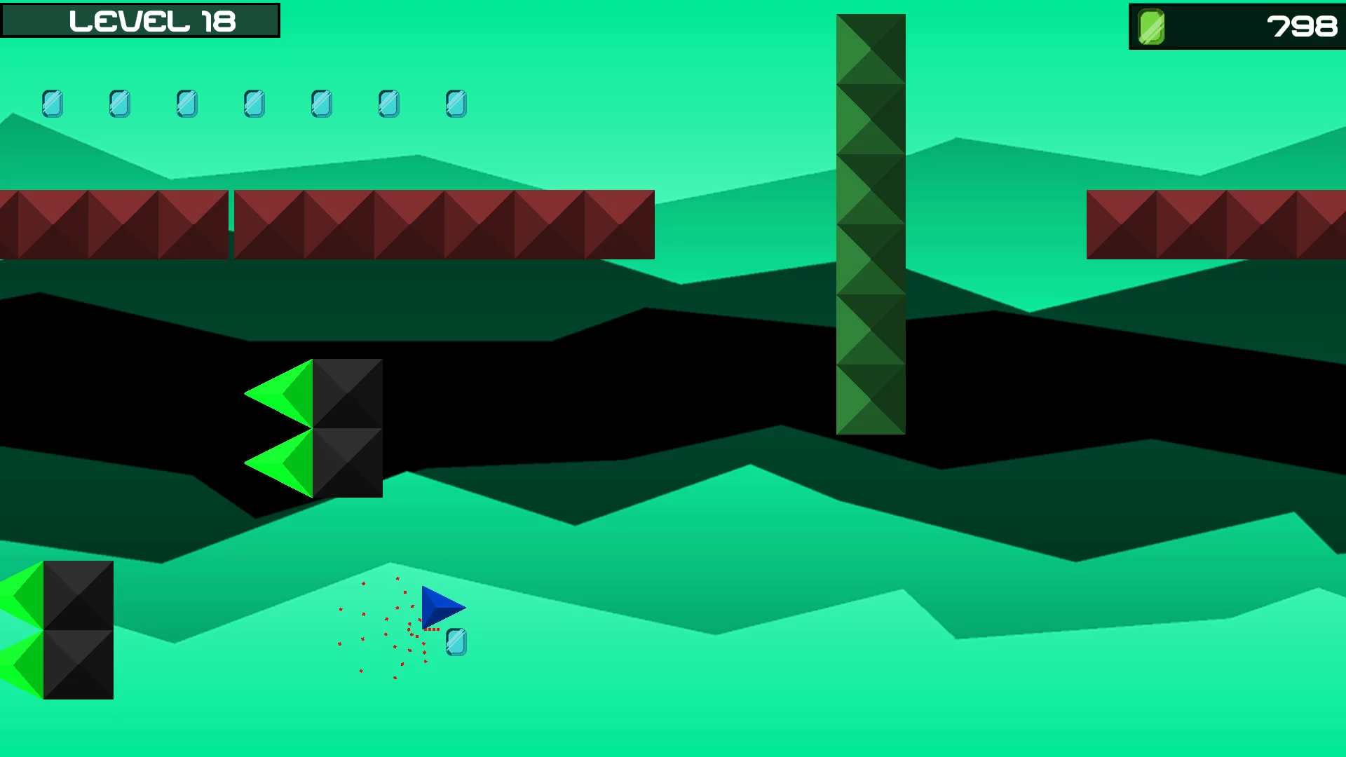 Изображение игры: Cave Racer