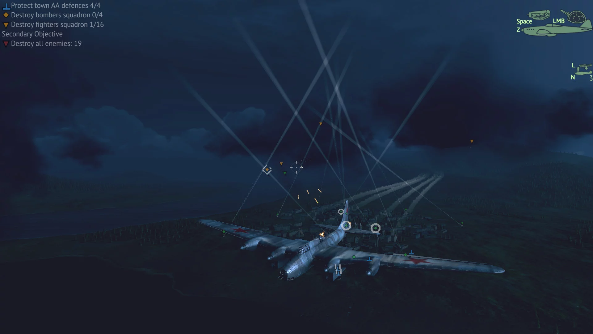 Изображение игры: Warplanes: WW2 Dogfight