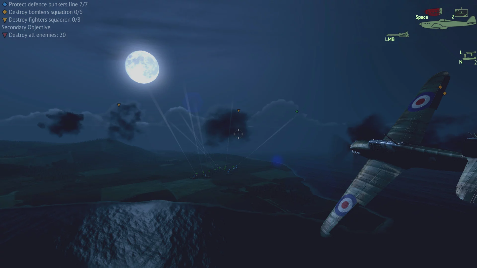 Изображение игры: Warplanes: WW2 Dogfight