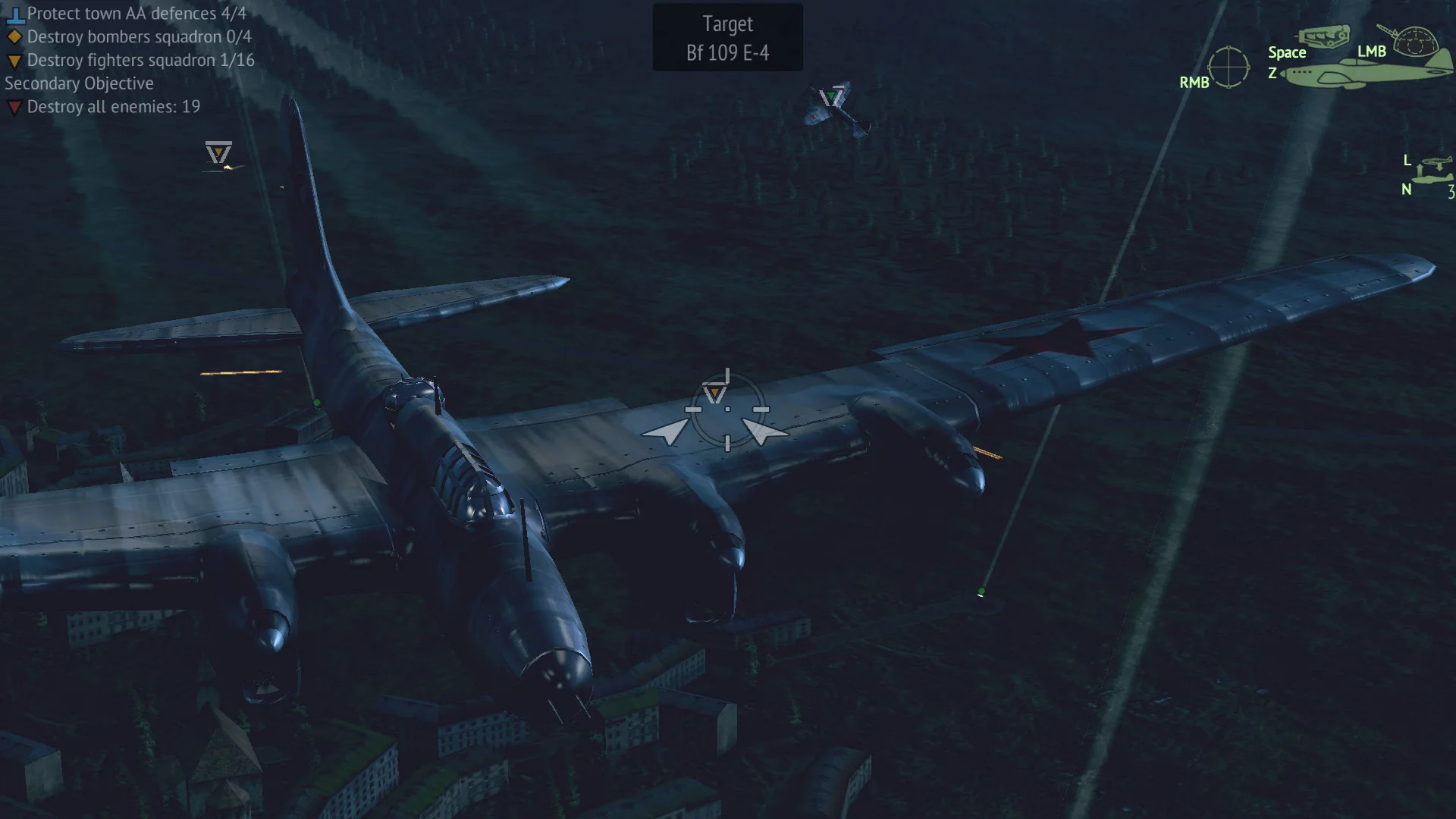 Изображение игры: Warplanes: WW2 Dogfight