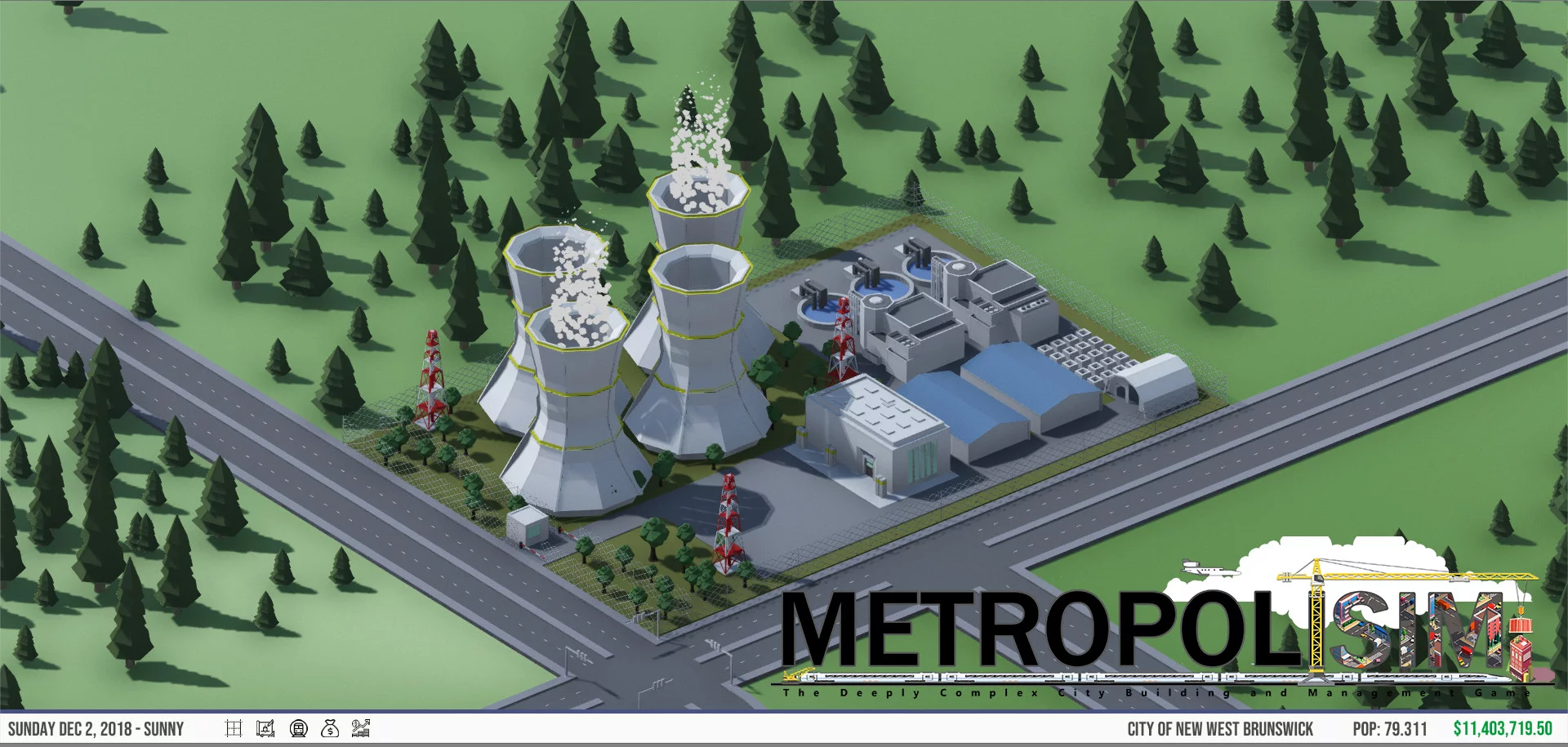 Изображение игры: Metropolisim