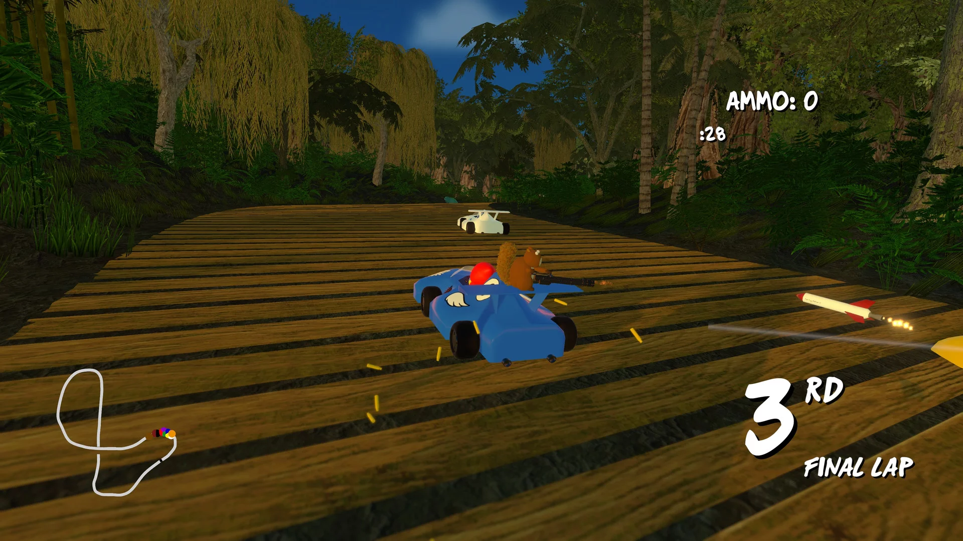 Изображение игры: Critter Kart