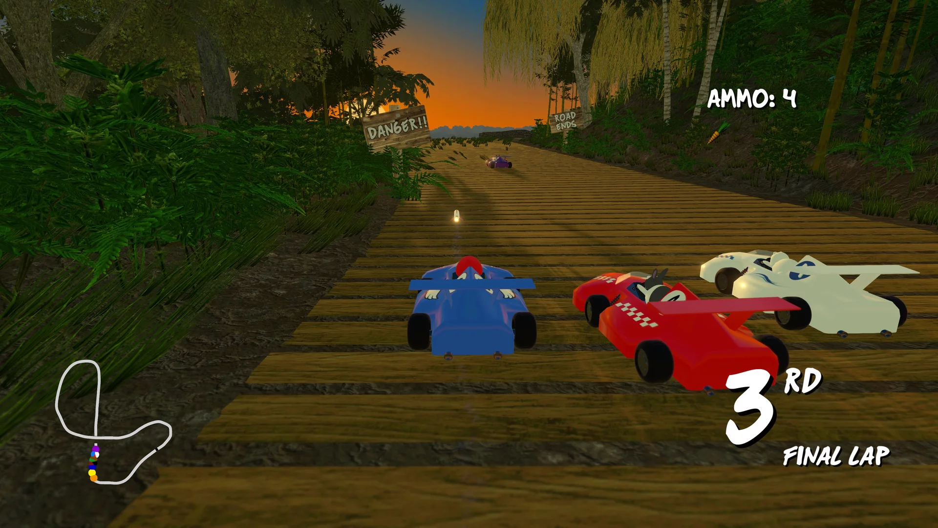 Изображение игры: Critter Kart