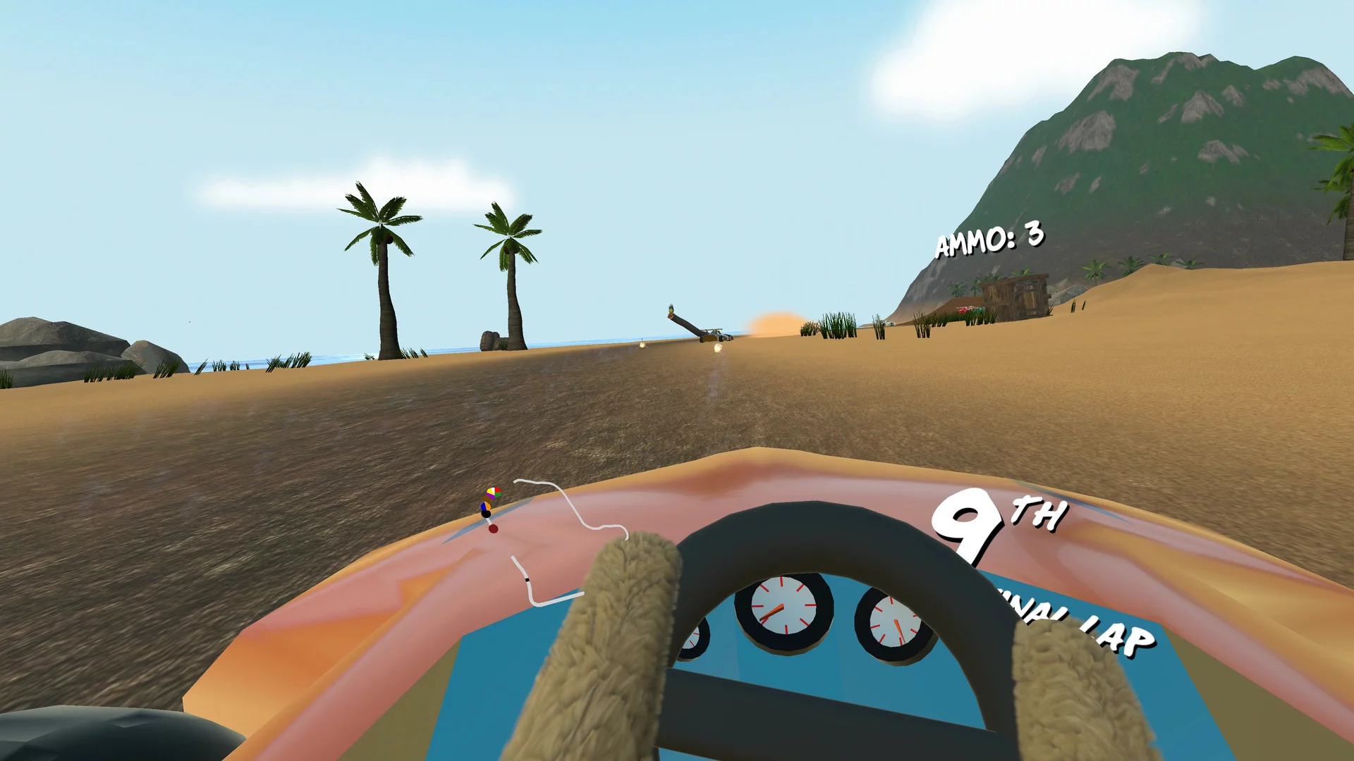 Изображение игры: Critter Kart