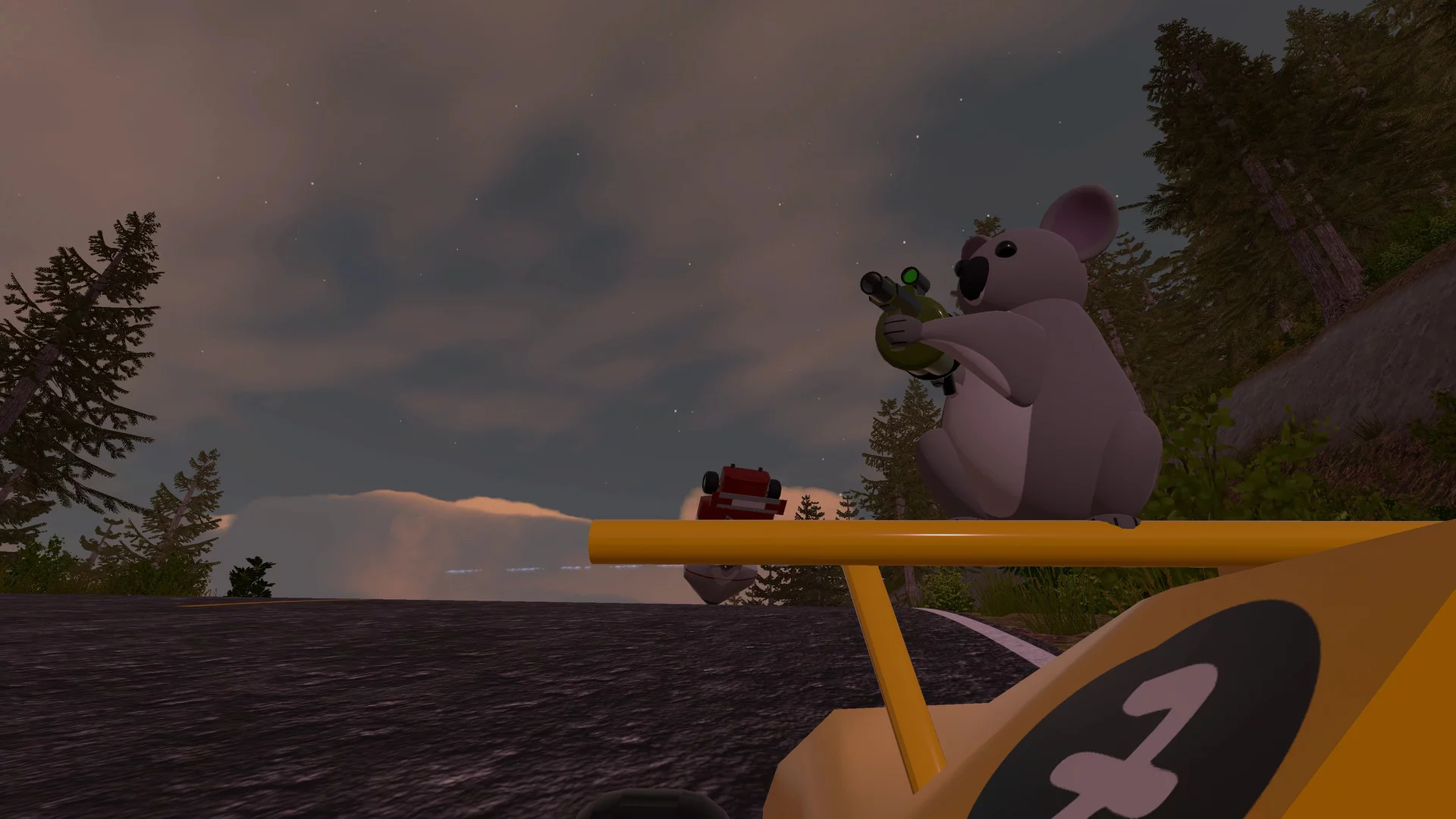 Изображение игры: Critter Kart