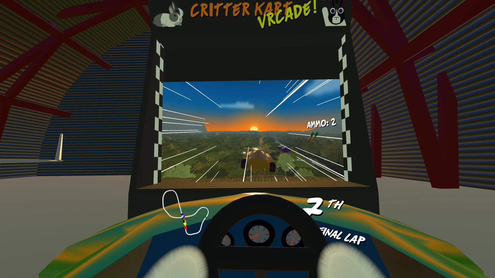 Изображение игры: Critter Kart