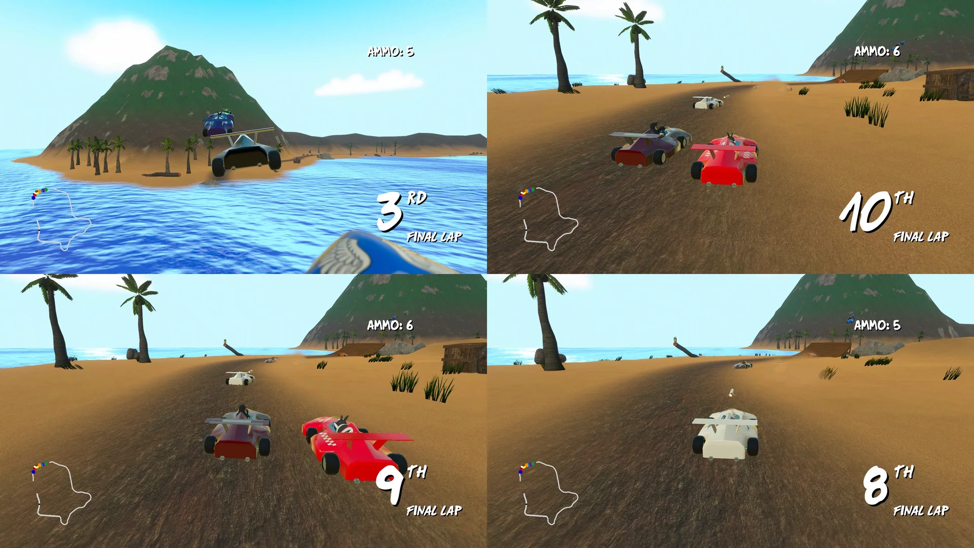 Изображение игры: Critter Kart