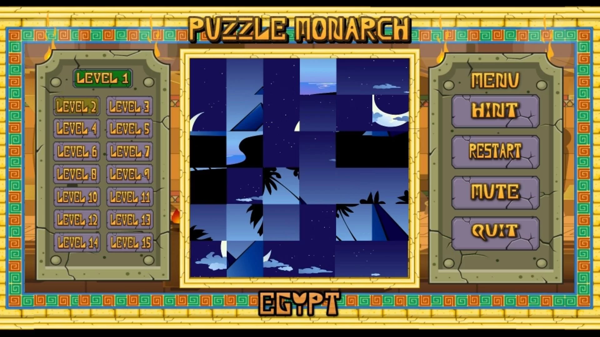 Изображение игры: Puzzle Monarch: Egypt