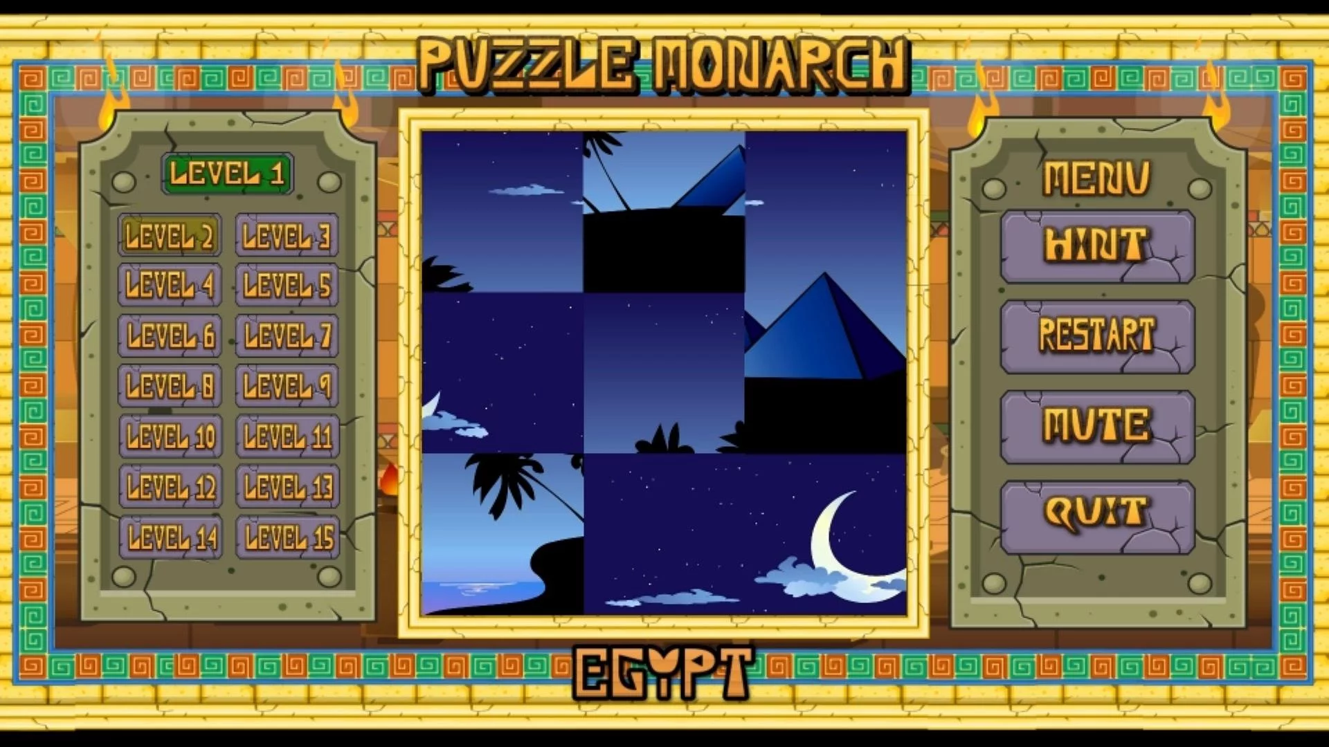 Изображение игры: Puzzle Monarch: Egypt