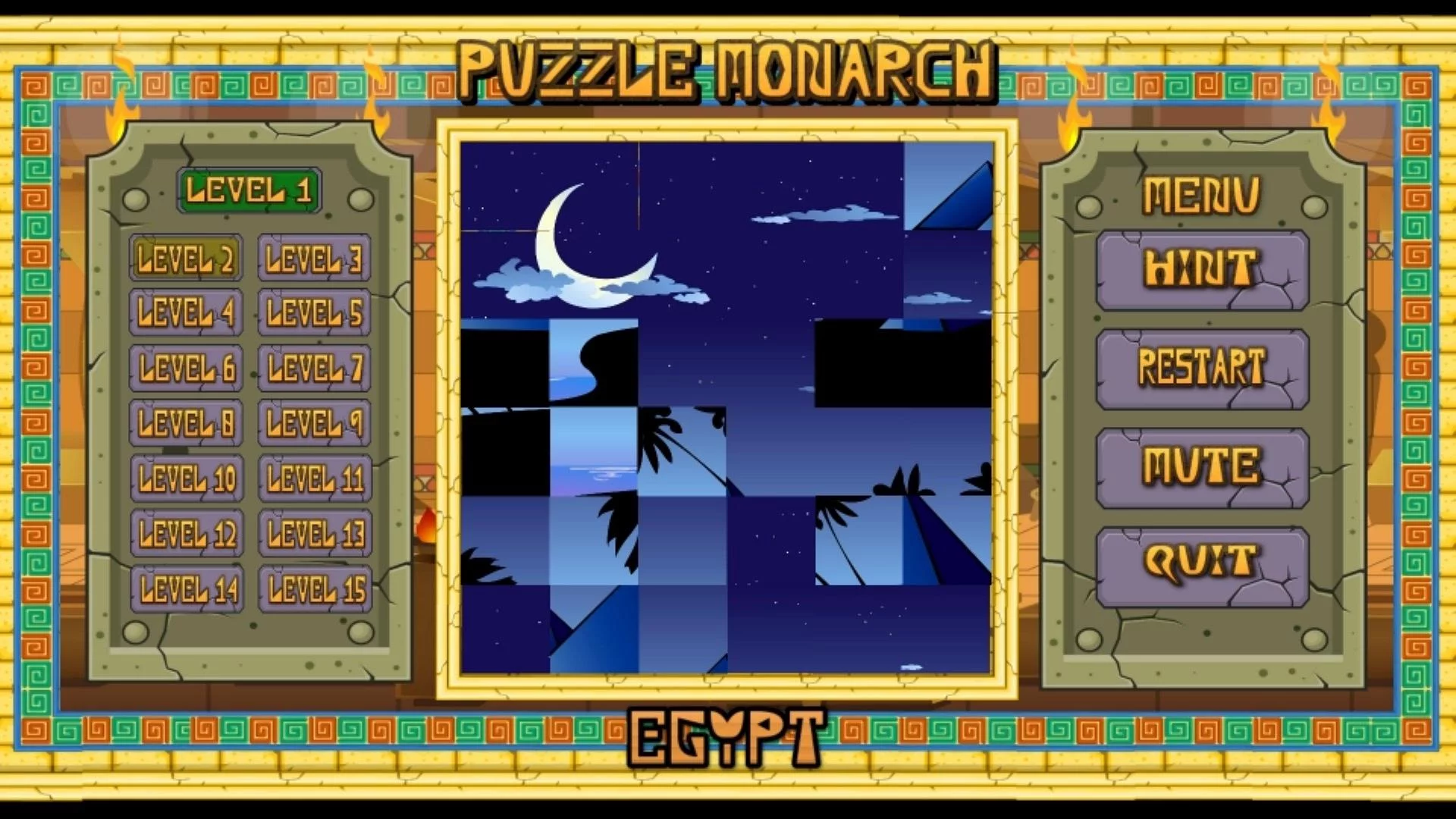 Изображение игры: Puzzle Monarch: Egypt