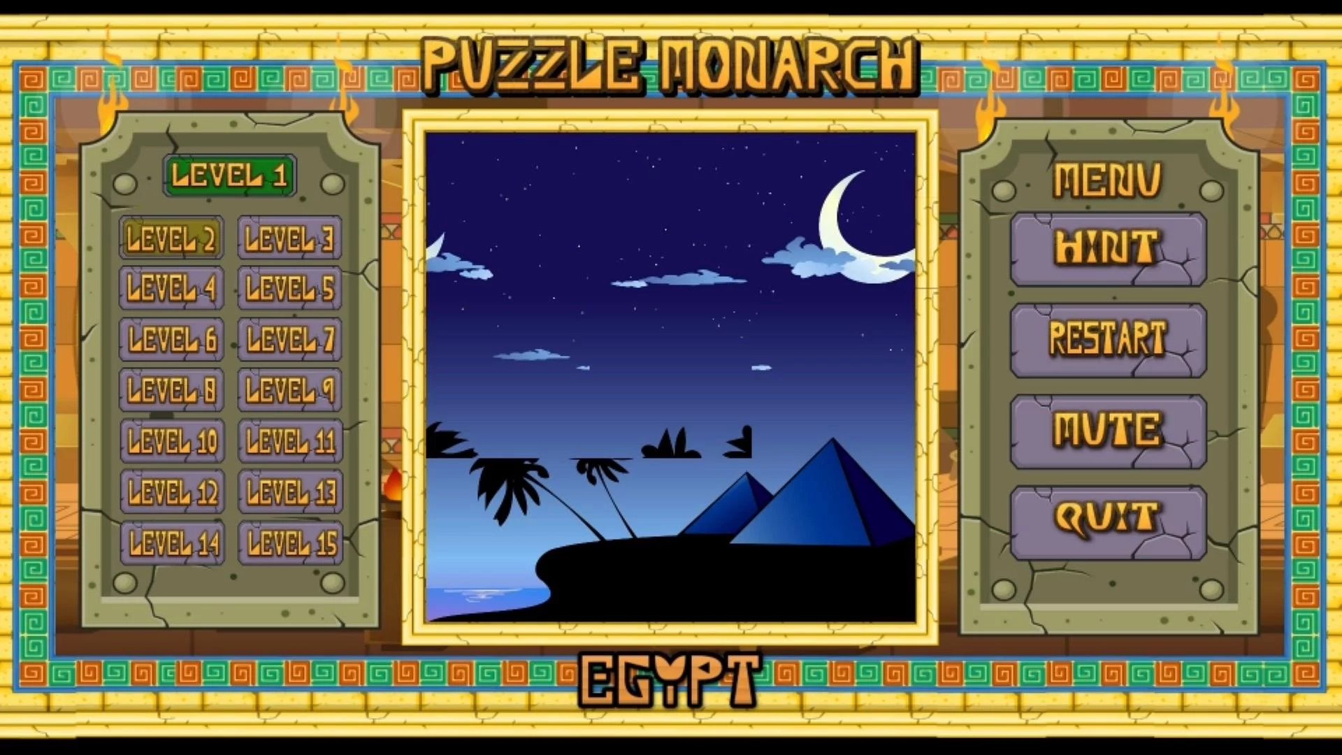 Изображение игры: Puzzle Monarch: Egypt