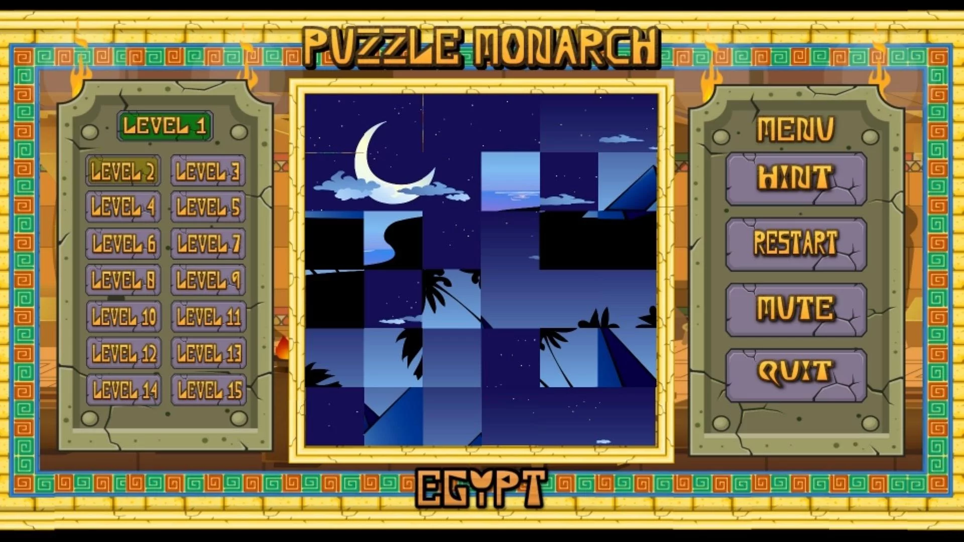 Изображение игры: Puzzle Monarch: Egypt