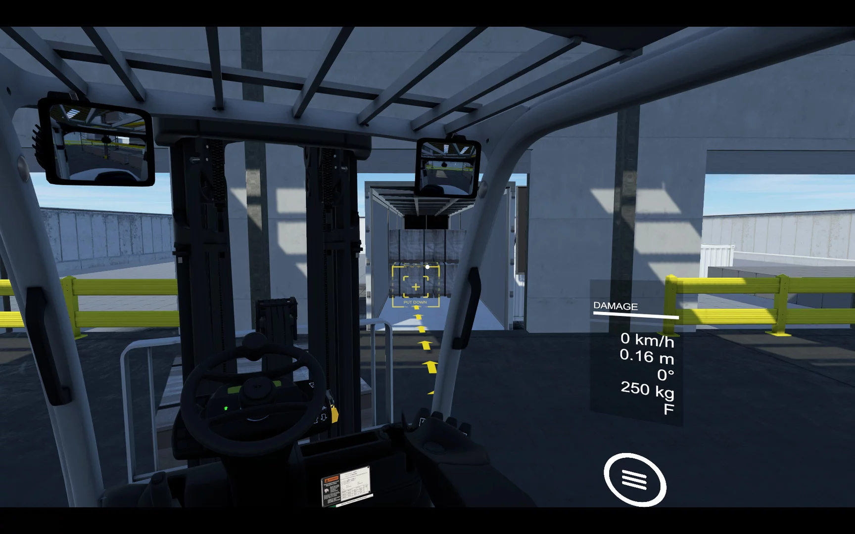 Изображение игры: Forklift Simulator 2019