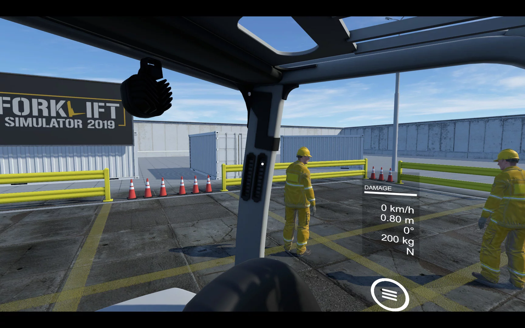 Изображение игры: Forklift Simulator 2019