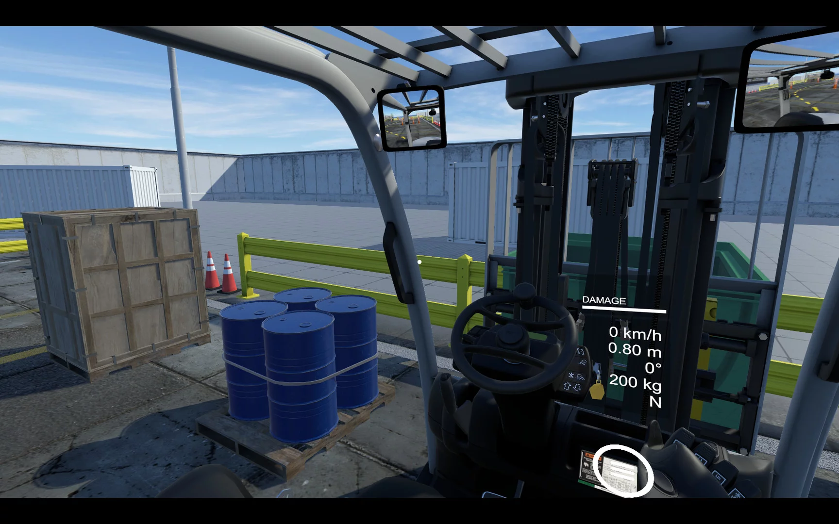 Изображение игры: Forklift Simulator 2019