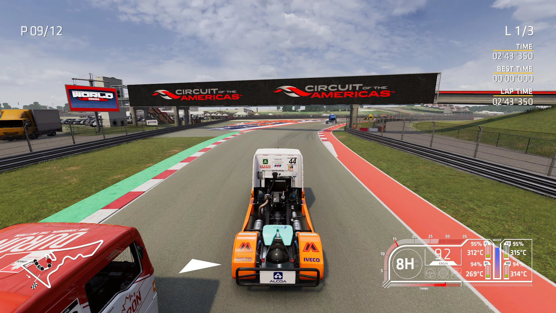 Изображение игры: FIA European Truck Racing Championship