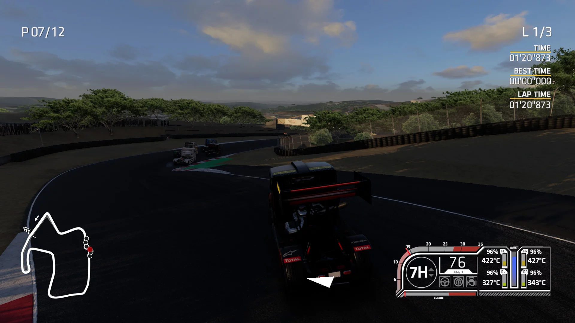 Изображение игры: FIA European Truck Racing Championship
