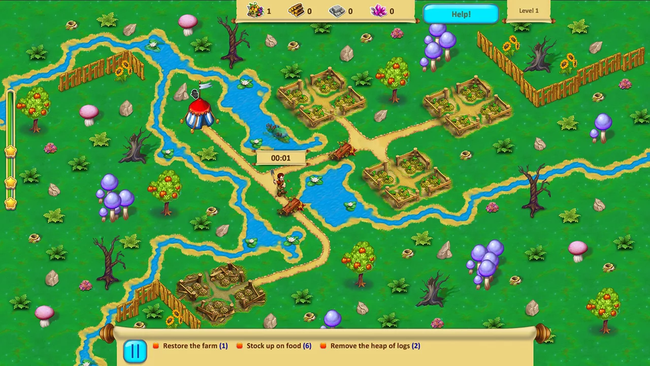 Изображение игры: Gnomes Garden: Halloween