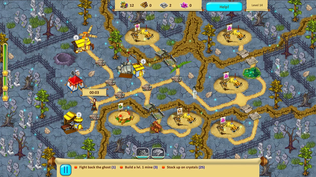 Изображение игры: Gnomes Garden: Halloween