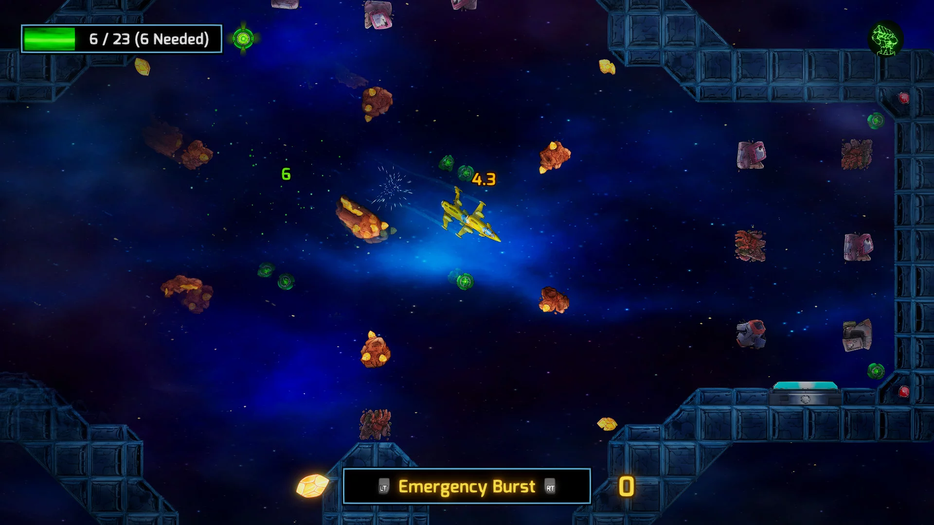 Изображение игры: Thrusty Ship