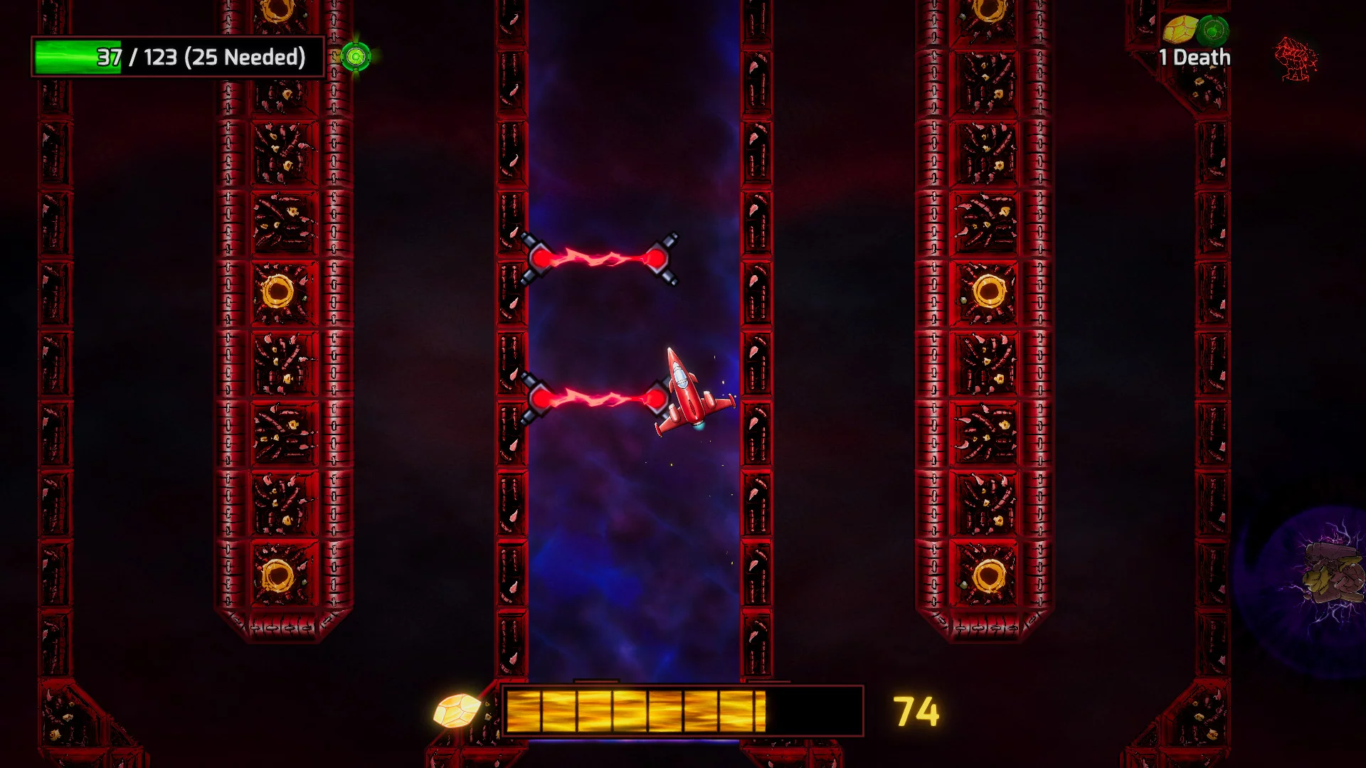 Изображение игры: Thrusty Ship
