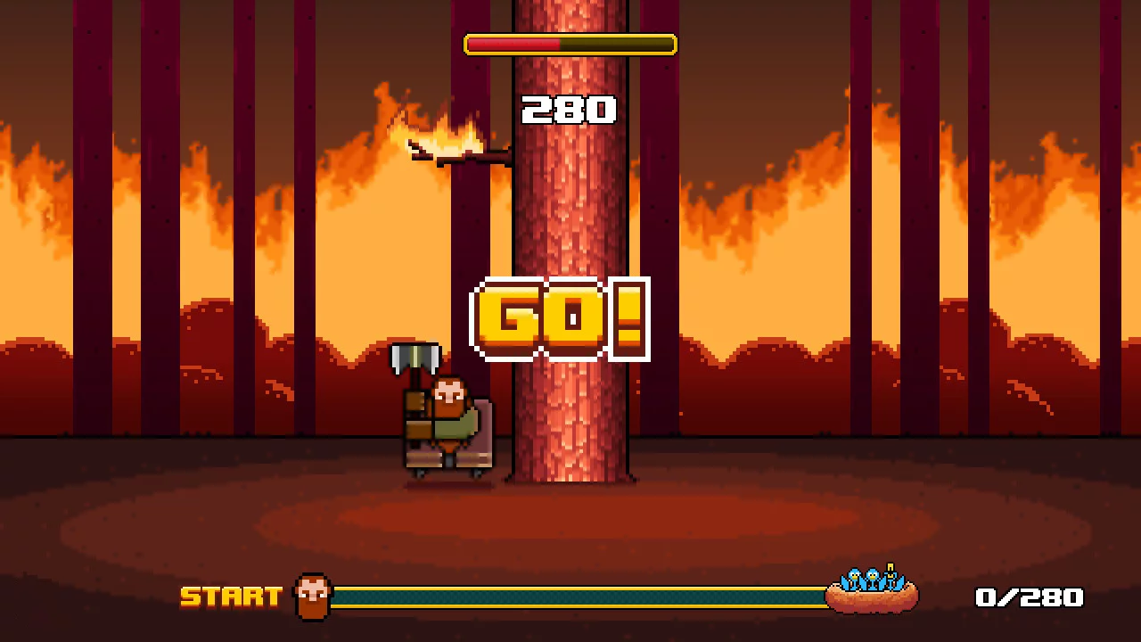Изображение игры: Timberman VS